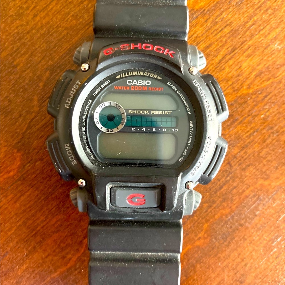 Black G Shock Watch
